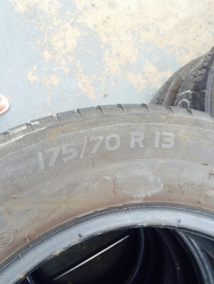 ขายยางขอบ13" 175/70R13 ปี13(2513) Michelin Energy MZ2 สวยๆทั้ง4เส้นขาย1,800บาท สนใจโทร062-121-9299 088-022-3848แจ๊คครับดูของแถวดอนเมืองครับ