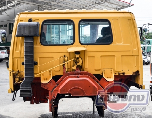 หัวเก๋งรถบรรทุก ISUZU ROCKY  หน้ากว้าง เหลือง สวยมากๆ