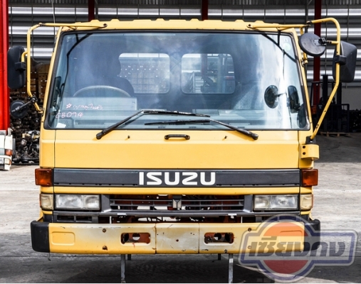 หัวเก๋งรถบรรทุก ISUZU ROCKY  หน้ากว้าง เหลือง สวยมากๆ