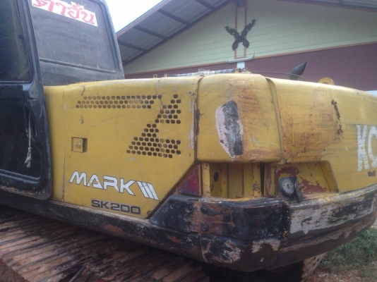 ขายแม็คโคร KOBELCO SK200 MART lll รถใช้งานทุกวันเครื่องปั้มดี เอกสารใบสัญญาซื้อขาย