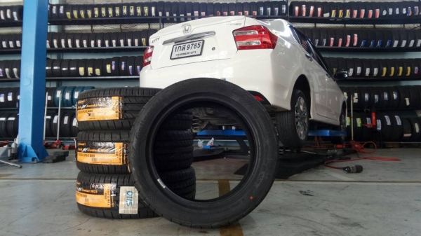 ขายยางใหม่ Continental Max Contact MC5 195/50-16 เส้นละ 2900