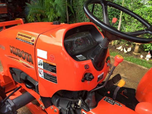 ขายรถไถ Kubota L3608 พร้อมใบมีดหน้าและผานพรวนLCS 22x6 ของใหม่ รถพร้อมใช้งานครับ