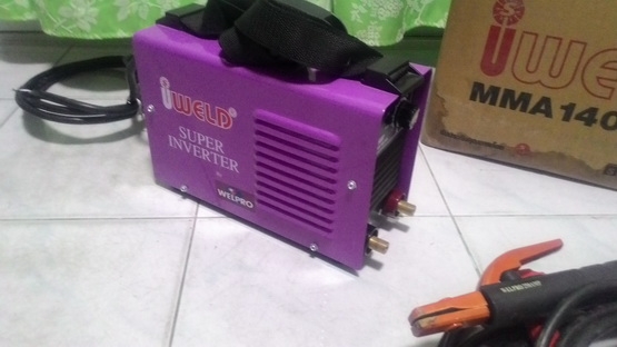 เครื่องเชื่อม Inverter iweld รุ่น MMA140-IGBT (140 แอมป์) เสียบปลั๊กไฟใช้งานได้เลยครับ ตัวนี้สภาพเกิน 95 เปอร์เซนต์ครับ ใช้ไม่กี่ครั้งแล้วเก็บไม่ได้ใช้ เครื่องเชื่อม Inverter iweld รุ่น MMA140-IGBT (140 แอมป์) เสียบปลั๊กไฟใช้งานได้เลยครับ ตัวนี้สภาพเกิน 95 เปอร์เซนต์ครับ ใช้ไม่กี่ครั้งแล้วเก็บไม่ได้ใช้