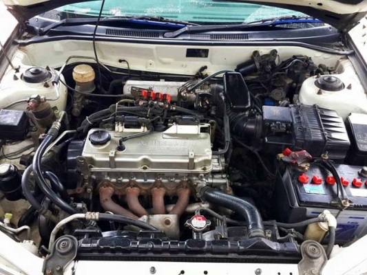 Mitsubishi lancer 1.8 ปี 97 auto lpg สีขาวสวย Mitsubishi lancer 1.8 ปี 97 auto lpg สีขาวสวย