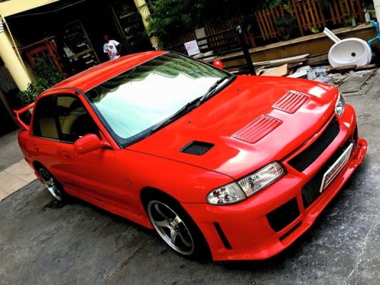 e car แต่ง evo เครื่อง 4g63 turbo เกียร์ธรรมดา สวยจี๊ด แรงจัด