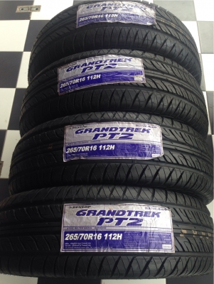 ยางใหม่ Dunlop PT2 245 70 16 และ 265 70 16 ราคาสุดเร้าใจ
