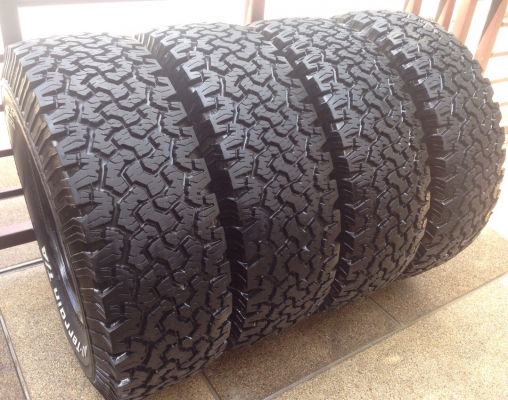 ยาง All BF goodrich 285 75 16 ปี11 ลงพื้นจริงปี13 ดอกติดหนวด ไม่มีปะ ใช้กันยาว2-3ปีสบายๆ ยาง All BF goodrich 285 75 16 ปี11 ลงพื้นจริงปี13 ดอกติดหนวด ไม่มีปะ ใช้กันยาว2-3ปีสบายๆ