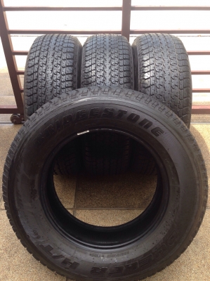 ยาง Bridgestone 255 65 17 ปี14 ดอกเต็ม ไม่มีปะ ราคาไม่แพง