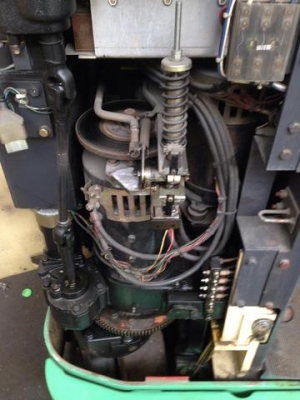 ICHIYU (นิชิยู) ยืนขับ 1.3 ตัน เสาสูง 4 เมตร เเบต 24 v