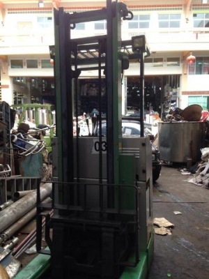 ICHIYU (นิชิยู) ยืนขับ 1.3 ตัน เสาสูง 4 เมตร เเบต 24 v