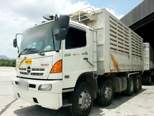 HINO MAGA 344  พ่วงดั้ม 24 ล้อ