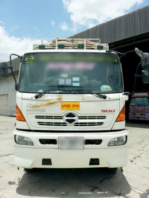 HINO MAGA 344  พ่วงดั้ม 24 ล้อ
