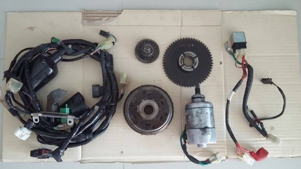 ชุดสตาทมือ เวฟ125 i ตัวท่อดำ