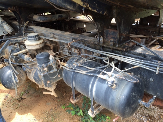 ขานรถน้ำ 10 ล้อ 2 เพลา NISSAN CW41M ขานรถน้ำ 10 ล้อ 2 เพลา NISSAN CW41M