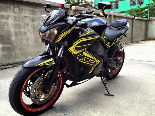 KAWASAKI ZX9 ปี2001 ทะเบียนแท้โอนข.ส. ภาษีพรบ.หมด59 แต่งเป็น Z800 เครื่องจบแรง ราคา109000