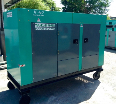 เครื่องปั่นไฟนำเข้าประกอบใหม่ 40 Kva.Power by japanรับประกัน 12 เดือน