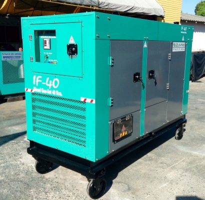 เครื่องปั่นไฟนำเข้าประกอบใหม่ 40 Kva.Power by japanรับประกัน 12 เดือน
