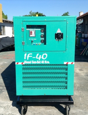 เครื่องปั่นไฟนำเข้าประกอบใหม่ 40 Kva.Power by japanรับประกัน 12 เดือน