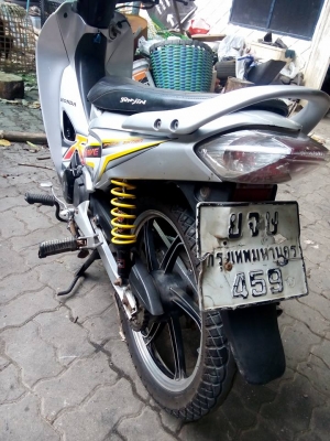 ขายลูกเดียว wave125R ปี2549 รถบ้านราคาไม่แพง ชุดเล่มเอกสารครบ