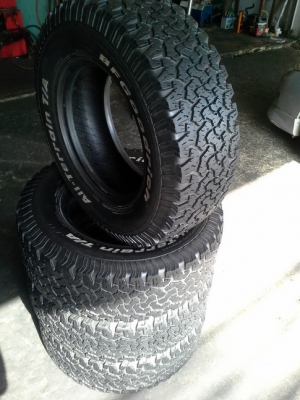 BF All USA. 265/70/16 ปลายปี09 สภาพดี 1ชุด