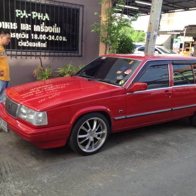 ขายวอลโว่ 740 เครื่องเจโบแรงได้ใจแต่งสวย ติดแก๊ส LPG หัวฉีดขาย 105,000 บาท ติดต่อคุณเอ๋ 092-6356419