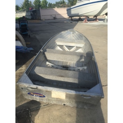 ขายเรืออลูมิเนียมยี่ห้อ Savage100 ขนาด 12ฟุต มือสองญี่ปุ่น