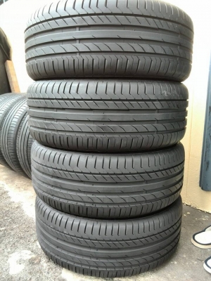 ขายยาง CONTINENTAL SSR 225-45-18 ปี12 Runflat ดอกยางเหมือนใหม่ เนื้อนิ่ม ไม่มีปะ ไม่กินข้าง ชุดละ 7,500 บาท