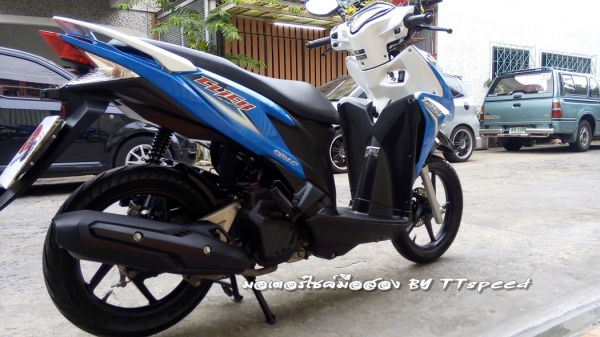 Click 125i ล้อแม็กจดปลายปี 56 ไมล์วิ่ง 7500 โลเท่านั้น Click 125i ล้อแม็กจดปลายปี 56 ไมล์วิ่ง 7500 โลเท่านั้น