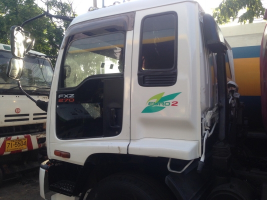 รถบรรทุกแทงค์ อีซูซุ DEGA ยางใหม่ 10 เส้น เครื่อง 6SD1 270 HP สองเพลา แทงค์เหล็ก ใส่ได้ ประมาณ15 ตัน