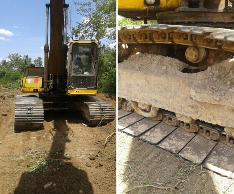 **590,000 บ.ต่อรอง/// แบคโฮ CAT 320 V.1 **ขาย CAT 320 V.1 แบคโฮสภาพพร้อมใช้ ราคาเบาๆ HYD.EXCAVATOR CATERPILLAR 320 Vertion 1 เครื่องเดิม ปั้มเดิม ไฟฟ้าครบ เครื่อง แน่น ปั้มแรง ทำงานดี เร็วดี บูมอาร์มสวย ไม่ปะไม่ร้าว บุ้งกี๋หนาไม่ผุ ฟันตักยาว บูท/สลัก แน่น