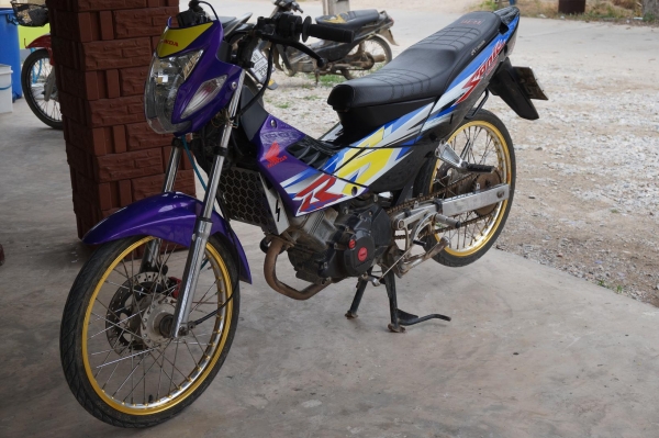 ขาย HONDA SONIC เครื่องเดิม ดี ทะเบียนพร้อมเอกสารโอนครบ