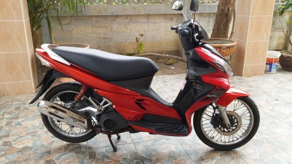 ขาย SUZUKI Hayate 125 CC ปี 2551 ราคา 13900 บาท รถมือเดียวผู้หญิงขับ รถบ้านแท้มือเดียวในเล่ม