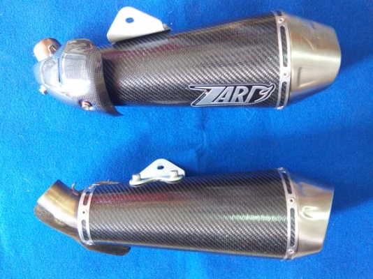 ท่อคู่ ZARP สำหรับ DUCATI 795 , 796 ราคาคู่ละ 22,000 บาท ท่อคู่ ZARP สำหรับ DUCATI 795 , 796 ราคาคู่ละ 22,000 บาท
