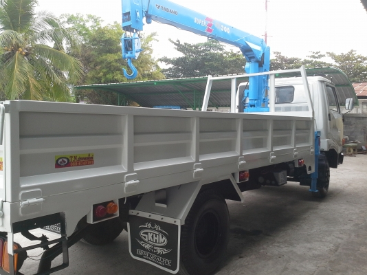 ขาย 6 ล้อ HINO KM 779 ติดเครน 3 ตัน