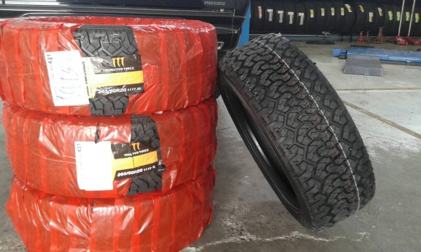 ขายยางใหม่ MONSTER A/T 265/50-20 เส้นละ 5000