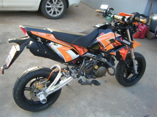 ขายkawasaki ksr ปี 2012 แต่งพองาม เอกสารพร้อมโอน