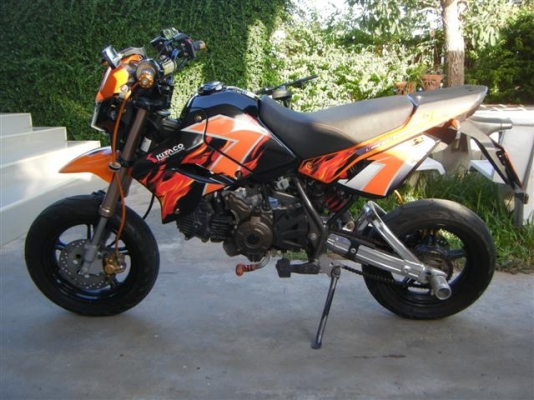 ขายkawasaki ksr ปี 2012 แต่งพองาม เอกสารพร้อมโอน