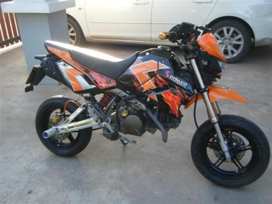 ขายkawasaki ksr ปี 2012 แต่งพองาม เอกสารพร้อมโอน