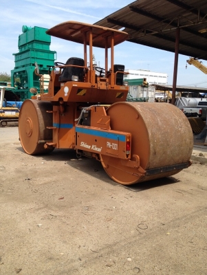 รถบด 3 ล้อเหล้ก Sakai R2S รถนอกนำเข้าจากญี่ปุ่น เพิ่งเหยียบถึงไทย สภาพเดิมๆ