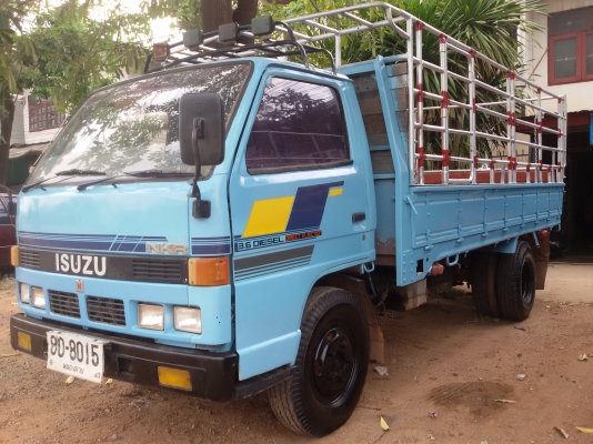 ขาย 6 ล้อ ISUZU NKR ยกหัวได้ พ. เพาเวอร์ (ผอ.ชัยภูมิ อ.หนองบัวแดงรับรถกลับบ้านเอาไปวิ่งงานทำเงินเรียบร้อยแล้ว)(เครื่องแห้ง แน่นๆ (4BC2ฝาดำ) แซสซีสวยไม่ผุไม่ดาม ไม่บวม สวยเดิมทั้งเส้น คอกเหล็กหนาๆ สูง แข็งแรง พร้อมลุยงานได้เลย เอกสารเล่มทะเบียนพร้อมโอน