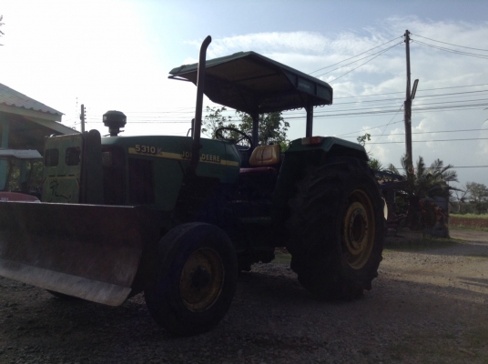 ขายรถไถจอนเดีย 5310K พร้อมผาน3 สนใจโทรติดต่อครับ