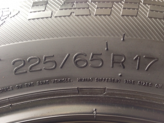 ยาง Michelin 225 65 17 ปี13 ดอกเยอะ เนื้อนิ่มพร้อมใช้งาน