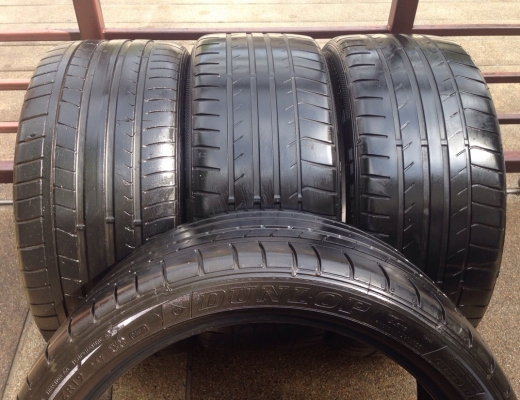 ยาง Dunlop sportmaxx หน้า 245 35 19 ปี13 หลัง 255 35 19 ปี12 ราคาไม่แพง