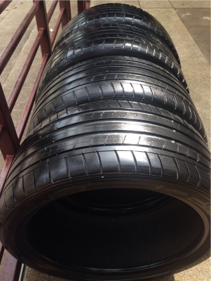 ยาง Dunlop sportmaxx หน้า 245 35 19 ปี13 หลัง 255 35 19 ปี12 ราคาไม่แพง