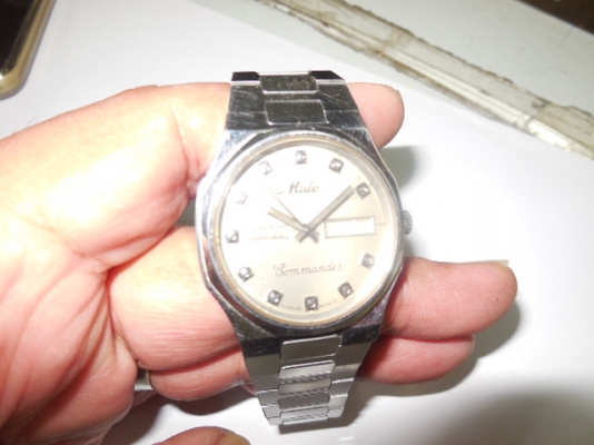 ขายของสะสมนาฬิกา Mido Commander Ocean Star  8 เหลี่ยม ของแท้