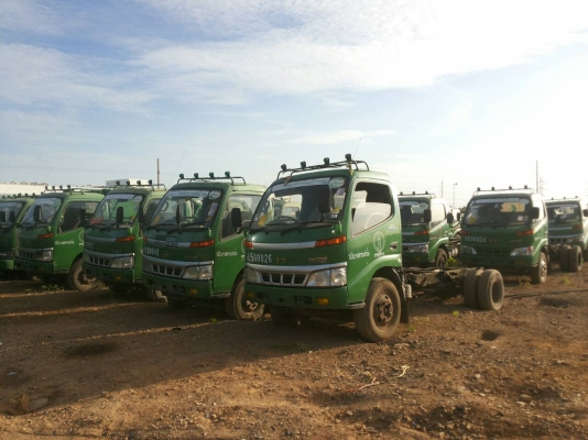 รถบรรทุก6 ล้อ HINO MNK ปี 50 เครื่อง 121 แรง เทอร์โบ ราคา  350,000 บ.รถอยู่รังสิต มีหลายคัน