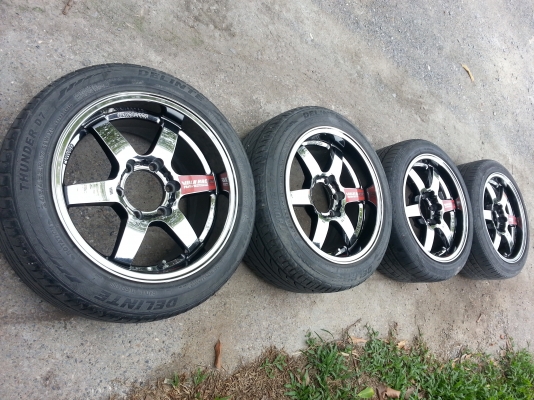 ขอบ17 te37 sl  พร้อมยาง