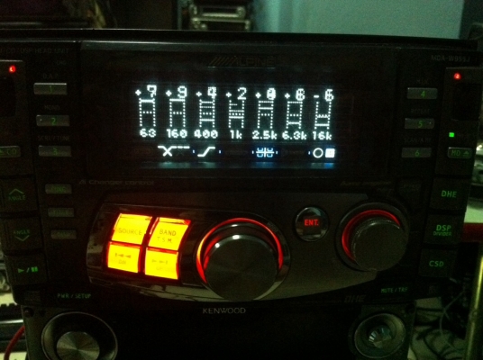 Alpine MDA-W955J รุ่นท็อปCD MD ปรีเอ้า3ชุด กราฟฟิกหน้าจอ วัดโวทหน้าจอ ปรับระดับไฟฟ้าได้10ระดับ คุมกล่องCD Made in Japan สภาพสวย มือ2 ญี่ปุ่น