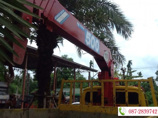 ขายเครน 4.5 ตัน พร้อมปั้ม TADANO 4 ชัก 5 ปลอก ขายเครน 4.5 ตัน พร้อมปั้ม TADANO 4 ชัก 5 ปลอก