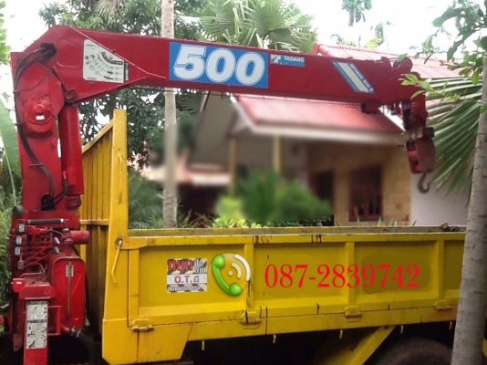 ขายเครน 4.5 ตัน พร้อมปั้ม TADANO 4 ชัก 5 ปลอก